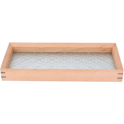 Badplank Beukenhout Delicate Look Drukbestendig Veelzijdige Badplank voor Wijn Koffie Thee beige