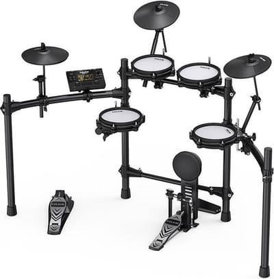 Elektronisch drumstel - NUX DM210 - All Mesh - 5-delig - Bluetooth