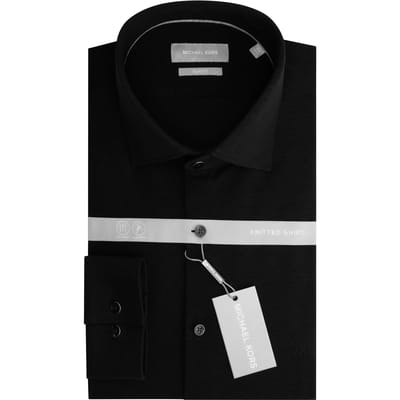 Slim fit piqué shirt Michael Kors Solid
