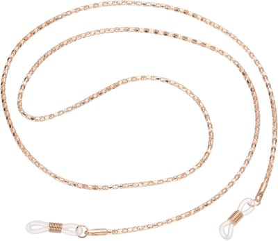 Brillenketting Ketting - Brilkoord - Veilig Bril Dragen - Verstelbaar Antislip - 70 cm - Roségoud