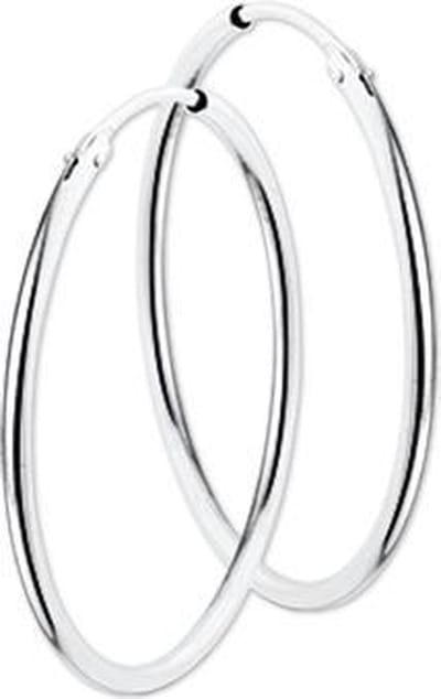 Marie Celeste oorringen ronde buis - 15 mm - Goud