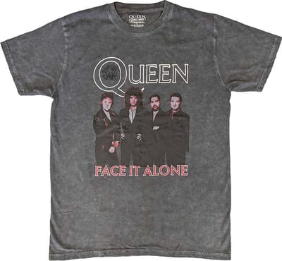Queen - Face It Alone Band Heren T-shirt - S - Zwart