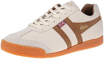 Gola Harrier Hampstead Trainer - Heren Sneaker - Wit-Russet