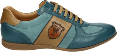 Galizio Torresi - 319560 - Vrije tijdsschoenenHeren veterschoenHeren sneakersCasual - Kleur: Blauw - Maat: 41