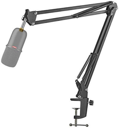 Microfoonarm met Klemmontage voor Condensatormicrofoon