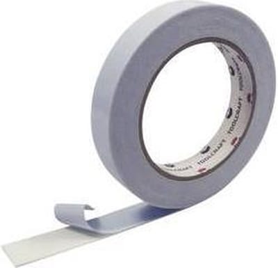 TOOLCRAFT 1811B1905C 1811B1905C Dubbelzijdige montagetape Wit (l x b) 5 m x 19 mm 1 stuk(s)