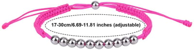 JHUBERS- Scoreteller Roestvrij Staal - Verstelbare Armband - Golf Slagenteller - Polsband Accessoire - Cadeau voor Dames/Heren - Omtrek 17-30 cm - Golfarmband