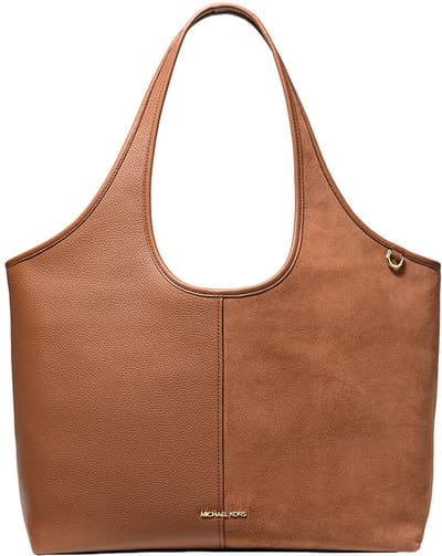 Michael Kors Henly Schoudertas Dames - Leer - Cognac