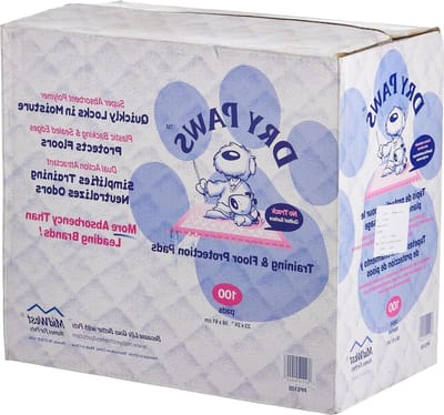Dry Paws Training - Floor Protection Pads - Pack of 100