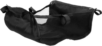 Kinderwagenmand Organizer - Onderbouw Tas - Babybenodigdheden Vervoeren - Opvouwbaar Ontwerp - 30x30x10 cm - Zwart