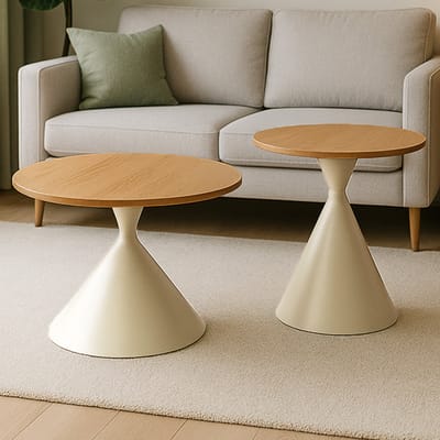 Milton & Oldbrook Salontafel Set Soria Hout