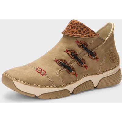 Schoenen met animal-print - steengrijs - Gr. 36 van Goldner Fashion
