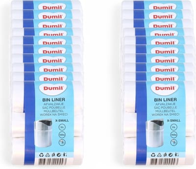 Dumil Afvalzakjes 150 zakken van 3 Liter - 20-pack