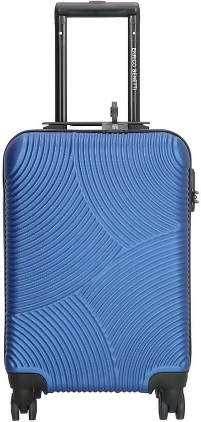 Enrico Benetti Louisville Handbagage koffer - 39040-50 - Staalblauw