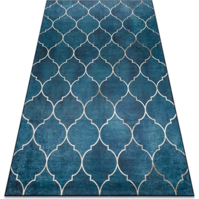 Kleden Rugsx ANDRE 1181 tapijt wasbaar klaver Marokkaanse antis 160x220 cm