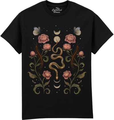 Slang Serpentine Garden The Coloured House T-shirt M