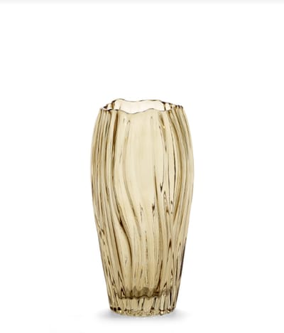 Serax Vaas-Vaas voor Bloemen Glas Geel D 12.2 cm H 25 cm