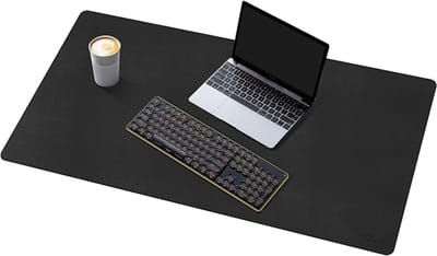 Ruime bureauonderlegger met glad oppervlak en stabiele basis, 90 x 40 cm