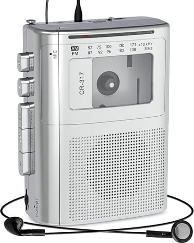 MKSS® Cassette Speler - Walkman - Zilver
