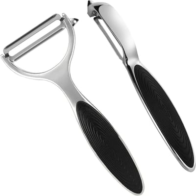 Dunschiller Set - Dunschillers - Dunschiller Aardappel - Aardappelschilmesje - Zilver