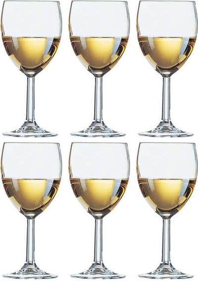 Arcoroc Wijnglazen Savoie - 6x - 350 ml - glas - witte wijn glazen - Savoie - Bar/cafe benodigdheden - Wijn glazen
