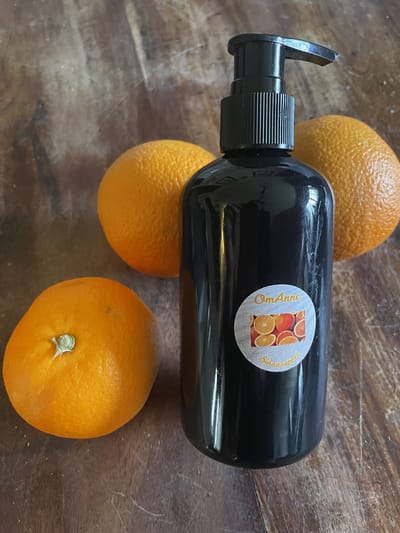Conditioner Vloeibaar Sinaasappel 350 ml. Puur Natuur !! van OmAnne Prijs Inclusief Verzenden !!