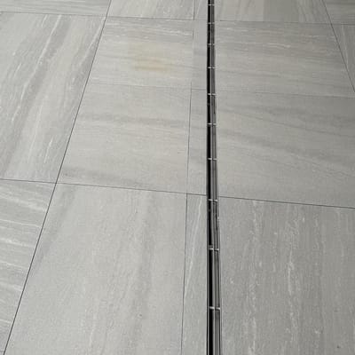 Rioolrooster - Afwateringsgoot - Efficiënte Drainage - Roestvrij Staal Rooster - 16cm breed - Zilver