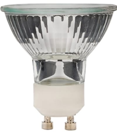 DURALAMP Halogeenlamp spot frontglas 230V 50W GU10 50GR - 1D1969GG