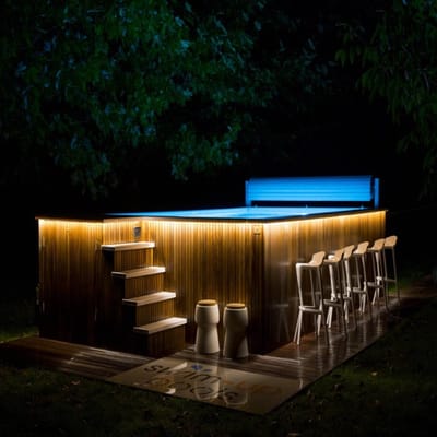 Zwembad verlichting - 3 meter - Complete ledstrip set - Plug&play - Warm wit licht