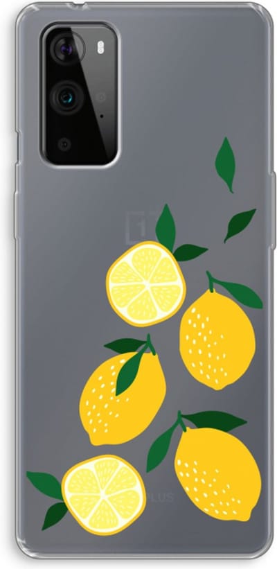 Case Company® - Hoesje geschikt voor OnePlus 9 Pro hoesje - You're my lemon - Soft Cover Telefoonhoesje - Bescherming aan alle Kanten en Schermrand