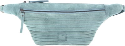 FREDsBRUDER Leren Gordeltas Schoudertas Hoza Beltbag Sky Blue Lichtblauw