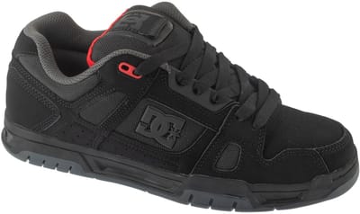 DC Shoes Stag - Heren Sneakers Skater Skate Schoenen Zwart 320188-BYR , Maat: EU 45