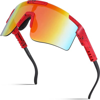 Sportzonnebrillen voor heren - Fietsbrillen voor dames - Sportbrillen - UV400-bescherming - Outdoor fietsbrillen