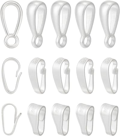 925 Sterling Silver Sluitingen, 15 Stuks in 3 Stijlen, Kettingverbinders en Armband Klemmen voor Sieraden Maken, 6~9mm