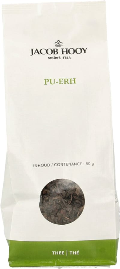 Jacob Hooy Pu erh thee 80 Gram