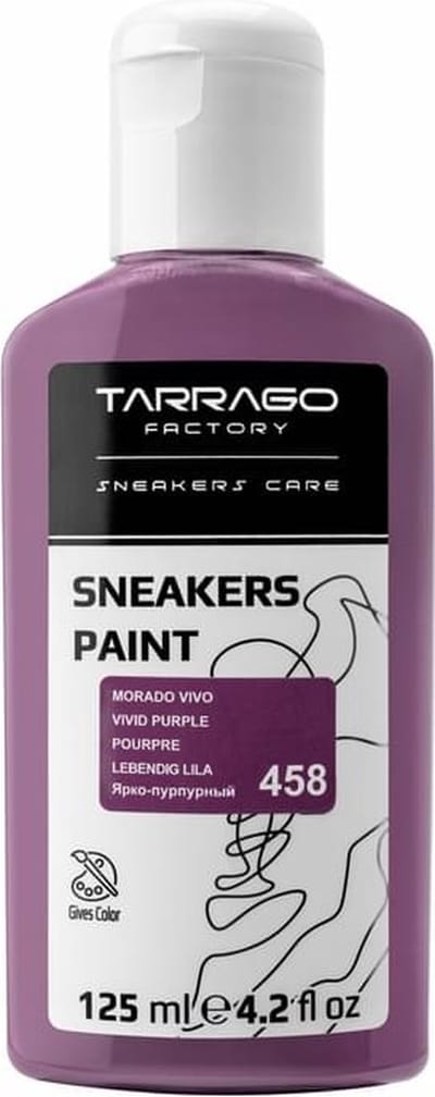 Tarrago sneakers paint - 458 - vivid purple - 125ml