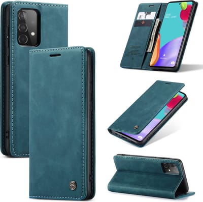 Casemania Hoesje Geschikt voor Samsung Galaxy S20 FE Emerald Green - Dunne Portemonnee Book Case - Slim Wallet Case met Pasjeshouder