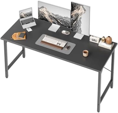 PromoHome Industriële Computerbureau - 120x48cm Werktafel met Metaal Frame