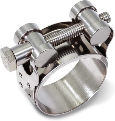Roestvrijstalen Slangklemmen Set van 5, 20-22 mm, Vooruitstrevende Klemmen voor Auto's en Motorfietsen, Duurzaam en Snelle Ontkoppeling
