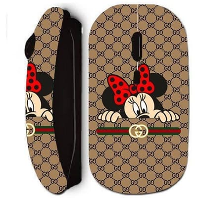 Souris sans fil - Minnie Gucci - Noir - Confort et ergonomie - Optique - USB