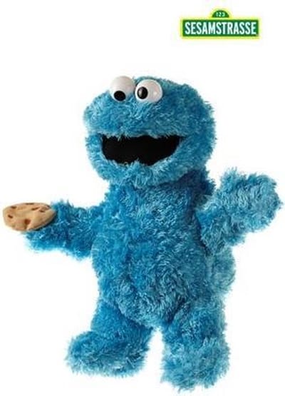 Living Puppets Cookiemonster - Handpop voor kinderen en volwassenen - 3+ jaar