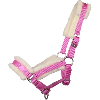 Halsband voor veulen met vacht Q-essentials