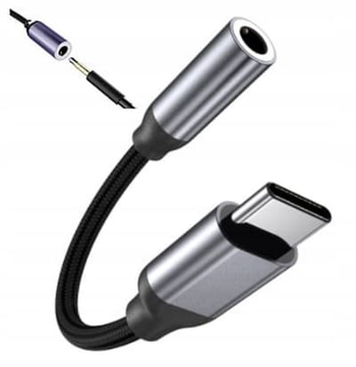 Zenwire USB-C naar mini Jack 3.5mm Audio Adapter DAC - USB-C naar 3.5mm - Audio Verloopstuk Tussenstukje Oortjes - Aux naar USB C Kabel - USB-C naar AUX Adapter Kabel Geschikt voor Samsung Galaxy S25 / S24 / S23 / S22, iPad, MacBook, iPhone 16 15