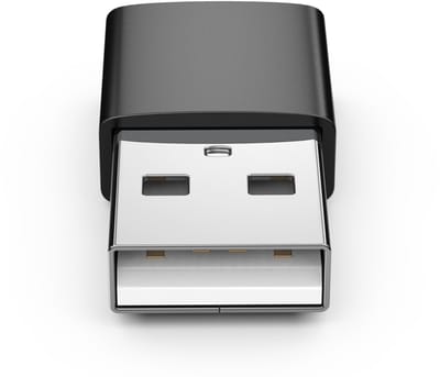 USB-A (mannelijk) naar USB-C (vrouwelijk) adapter