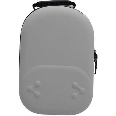 Harde Draagkoffer EVA Opbergkoffer voor Elektronische Accessoires Groot Schokbestendig Opbergtas Draagbaar grijze kleur
