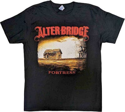 Alter Bridge - Fortress 2014 Tour Dates Heren T-shirt - S - Zwart