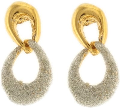Behave - Oorhangers goudkleur en zilverkleur - modern en stijlvol