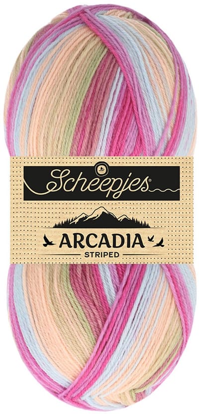 Scheepjes Arcadia striped - 914 sonoran