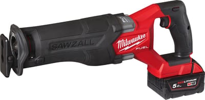 Milwaukee M18 FSZ-502X 18V Li-ion accu reciprozaag set (2x 5.0Ah accu) in HD Box - koolborstelloos - snelwissel