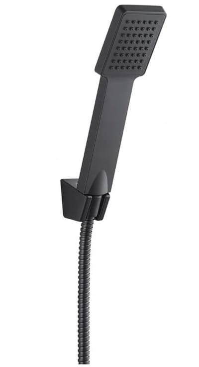 Kuchinox Orca - Douche Set - Zwart - Antikalk Systeem - Regen Straal